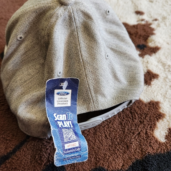 Fords V8 Garage Snapback Hat Gray Adjustable - Picture 6 of 11
